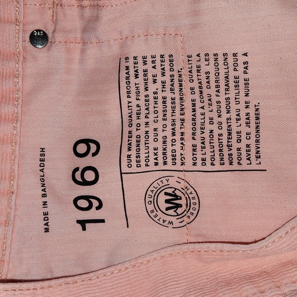 pink corduroy cutoff shorts - Picture 9 of 11